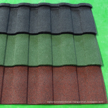 Stone Coated Roofing Tiles 0.35 to 0.5 mm thick